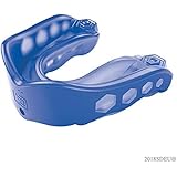 Shock Doctor Gel Max Convertible Mouth Guard, Blue, Adult