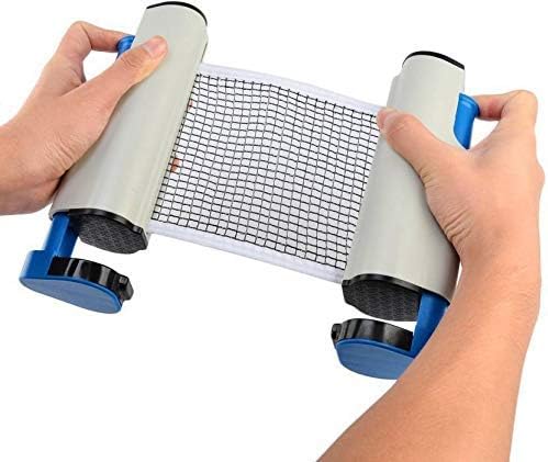 GAWIN Hi-Quality Retractable Table Tennis Net with Table Tennis Racket and Balls Table Tennis Kit