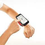 TFY Open-Face Sport Armband + Key Holder for iPhone 5/5S & iPhone 6 / 6S, Black - (Open-Face Design - Direct Access to Touch Screen Controls)