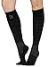 Buttons & Pleats Graduated Compression Socks for Womens & Mens Pinstriped ML