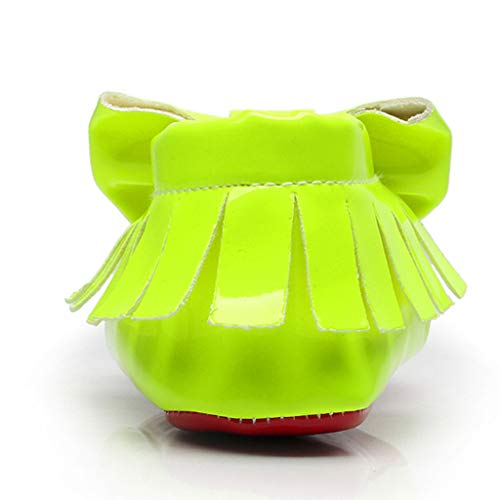 image for XBKPLO Infant Toddler Baby Soft Sole Tassel Bowknot Moccasinss Crib Sh