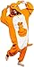 LATH.PIN Unisex Costume Animal Cosplay Kangaroo Onesie Adult Pajamas Anime Cartoon Sleepwear (S, Kangaroo)