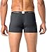 Lapasa Men's Underwear 4-PACK Boxer Brief Micro Modal Super Soft No Fly Pouch Trunks M02,Dark Grey,Medium (Waist 32 Inches -34 Inches)