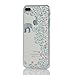 iPhone 7 Plus Case Anti-Slip Anti-scratch Soft Ultra Thin Back Cover Durable TPU Bumper Case 5.5-inch (flower elephant)