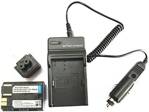 JIOOYEE Battery + Charger for Canon Optura 10 100MC 20 200MC Pi Xi ZR10 ZR20 ZR25MC ZR30MC ZR40 ZR45MC ZR50MC ZR60 ZR65MC ZR70MC ZR80 ZR85 ZR90 MiniDV Camcorder