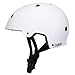 Critical Cycles Classic Commuter Bike/Skate/Multi-Sport CM-2 Helmet with 11 Vents, Matte White, Medium: 55-59 cm / 21.75
