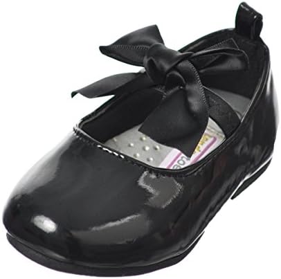 Tendertoes Tulle Bow Mary Jane Shoes - black, 3 - 6 months/ 2 infant