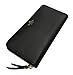 Kate Spade New York Neda Larcnmont Avenue Pebbled Leather Wallet Zip Around Black, Medium