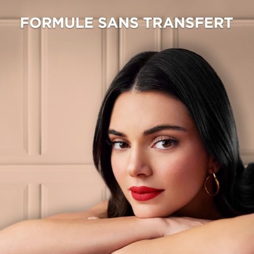 L'Oréal Paris - Rouge à Lèvres Liquide - Couleur Intense & Fini Mat - Longue Tenue - Sans Transfert - À L'Acide Hyaluronique - Infaillible Matte Resistance - Teinte : 425 Afterwork Drink(s)