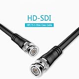 SDI Cable 100ft, Furui HD-SDI Cable 3G 75 Ohm Coax Cable 75-5 BNC to BNC Cable Copper Connectors Anti Oxidant 1080P for Video Security Camera CCTV Systems
