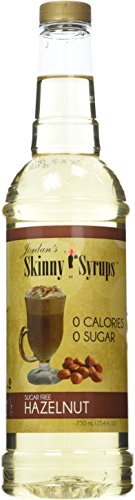 Hazelnut -Jordan s Skinny Gourmet Syrups Sugar Free, 25.4 Fl OZ