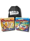Bundle: Hasbro Gaming Fantastic Gymnastics Game Set Featuring The Original Fantastic Gymnastics, Fantastic Gymnastics Vault Challenge, and Bonus Nozlen Toy Bag