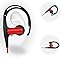 Laud Sports Bluetooth Wireless In-Ear Headphones - Premium HD Sound - Noise Cancelling Stereo Headset + Mic & Controls - Sweatproof Earphones - For Gym Workouts, Running - Galaxy Note 9 (Red/Black)