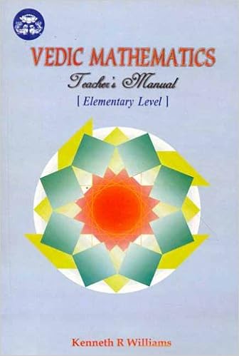 Vedic Mathematics Teacher S Manual Vol 1 Kenh R Williams 9788120827868 Books Vedic Mathematics Teacher S Manual Vol 1 Kenh R Williams 9788120827868 Books