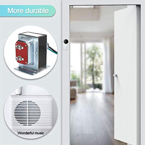 AXABING Doorbell Transformer, Door Chime Transformer Compatible with