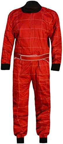 Zimco Cycle wear Go Kart Racing Cart Karting Suit Red