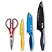 ZYLISS 4 Piece Value Knife Starter Set with Sheath Covers, Stainless Steel