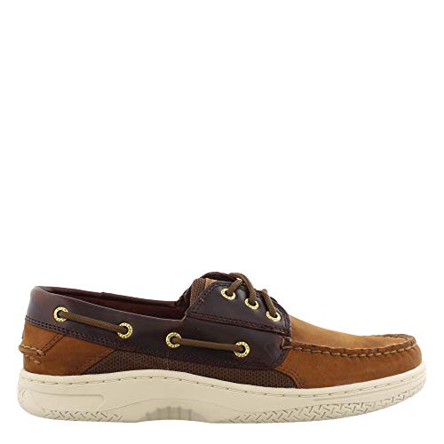 SPERRY Men's Billfish 3-Eye Boat Shoe, Buck/Brown, 10 M US