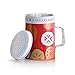 Thymes – Fragrant Gingerbread Wax Candle in Decorated Tin Shaker, 50-Hour Burn Time – 7.5 Ounces