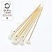 Oriental Japanese Bamboo 3pcs Ear Wax Clean Ear Wax Ear Pick Earwax Removal