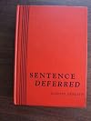 Sentence deferred, a Judge Peck mystery