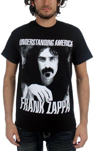 Frank Zappa - Mens Understanding America T-Shirt in Black