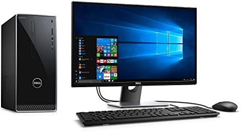 Dell Inspiron Desktop Bundle with 27" Monitor,Intel Core i5-7400 Processor, 12GB Memory, 1TB Hard Drive, Windows 10 Home, Keyboard and Mouse