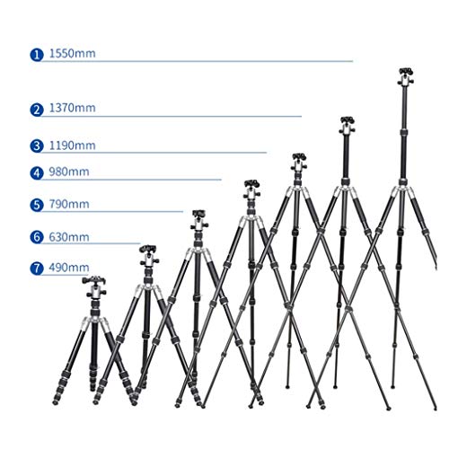 XYSQWZ DSLR Fotografie Stativ Mountain Climbing Travel Ski Tragbarer Kameraständer - Live Streaming Micro Einzelkamera… – Bild 3