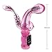 ELISEL 6 Multi Frequency Speed Vibrator G-spot Triple 3 Points Stimulation Wand Anal Butt Masturbating Plug color random
