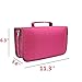 Yamde 128 Capacity Classic CD/DVD case Wallet, Storage,Holder,Booklet,Cases Binder (Rosa)