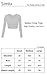 Simlu Juniors Charcoal Short Top, Summer Cropped Top with Long Sleeves