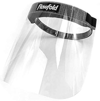 Full face shield with plastic visor Outlet