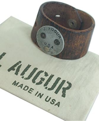 Amazon ジュディーオーガ Judy Augur Coin Leather Bracelet コイン レザー ブレス Brown ブレスレット 通販