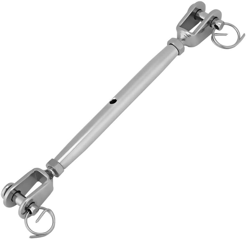 MarineNow Jaw Jaw Closed Body Marine Turnbuckle 316 Stainless Steel