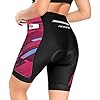 NICEWIN Bikershots voor dames, gevoerd, panty, hoge taille, fietsleggings, kort