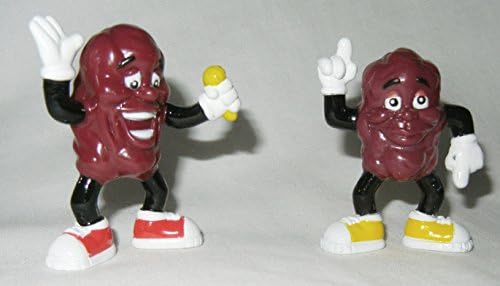 California Raisins Figures Limited Edition Series - Beebop + Singin' Raisins - Hardee's