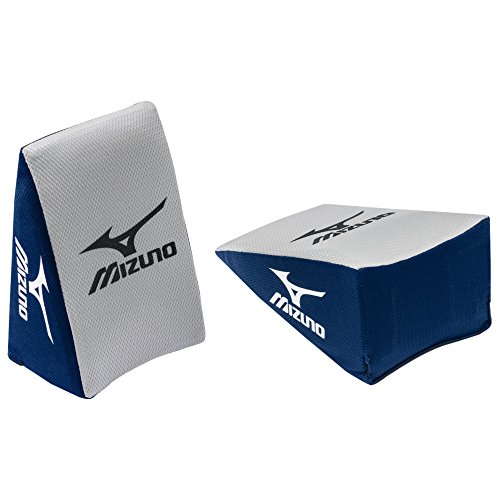 Mizuno Catcher's Knee Wedge Baseball or Softball, Small, Navy/Grey