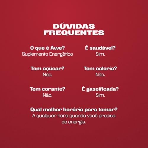AWE Morango e Kiwi - Pack com 6 unidades - Lata 355 ml