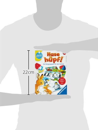 Ravensburger 24735 - Hase hüpf! - Bewegungsspiel für die Kleinen - Spiel für Kinder ab 2 Jahren, Spielend erstes Lernen… – Bild 4