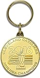 NBA Cleveland Cavaliers 2016 NBA Finals Champions Bronze Coin Keychain, 8