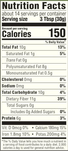 365 BY WHOLE FOODS MARKET, ORGANIC BLACK CHIA SEEDS, 15 OUNCE