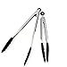 Nedra's Kitchen NEW! Silicone Tongs Set [Heat & Scratch Proof] - Set Of 2 Silicone Tongs 9