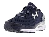 Under Armour Mens UA SpeedForm Gemini 2 Psychedelic Running Shoes (9.5 D(M) US, Midnight Navy/White/Metallic Silver)