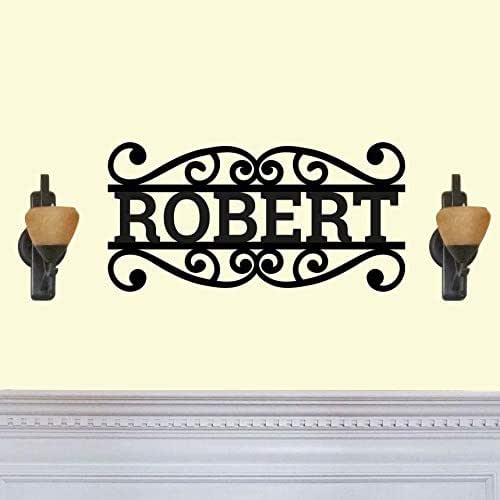 Decorative Personalized Steel Metal Wall Sign Wall Art