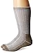 Carhartt mens Full Cushion Steel Toe Synthetic Work Boot 2 Pair Pack fashion liner socks, Heather Grey, Large US