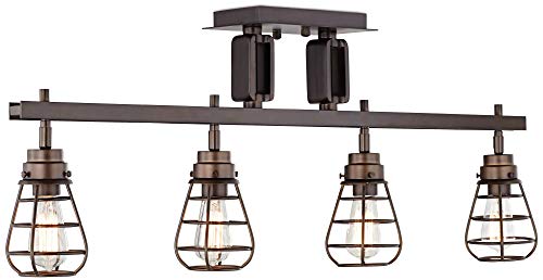 Pro Track Bendlin Industrial 4-Light Bronze Track Fixture - Pro Track