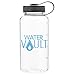 WaterVault 1 Liter Wide Mouth Water Bottle - Reusable Tritan Plastic Sport Bottle BPA-Free – Classic Hikers Style - 34oz