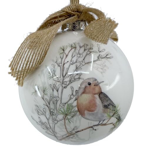 Finch Ornament – Decoupage Boxed Holiday Decoration at Amazon