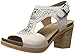 Dansko Women's Deandra Heeled Sandal, Ivory Nubuck, 40 EU/9.5-10 M US