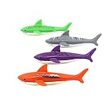 Diving Toy for Pool Use Gliding Shark Throwing Torpedo Underwater ,Swimming pool shark 4Pcs/Lot